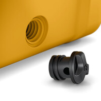 Isoleret is- og passiv køleboks 36 l-GUL