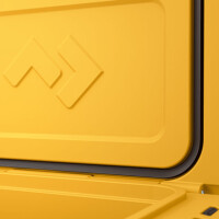 Isoleret is- og passiv køleboks 36 l-GUL