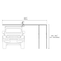 Exoshell 270° Markise - Sæt