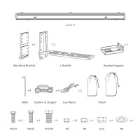 Exoshell 270° Markise - Sæt