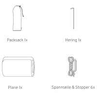 Vindskærm til Markise (Skycamp 3.0 / Mini / X-Cover)