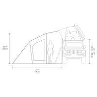 Skycamp 3.0 Tillægstelt Plus