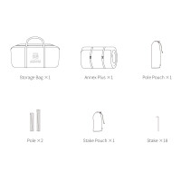 Skycamp 3.0 Tillægstelt Plus