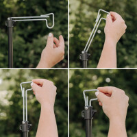 Foldbar Outdoor Køkken med Vask