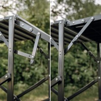 Foldbar Outdoor Køkken med Vask