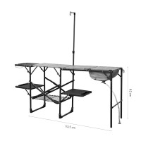 Foldbar Outdoor Køkken med Vask