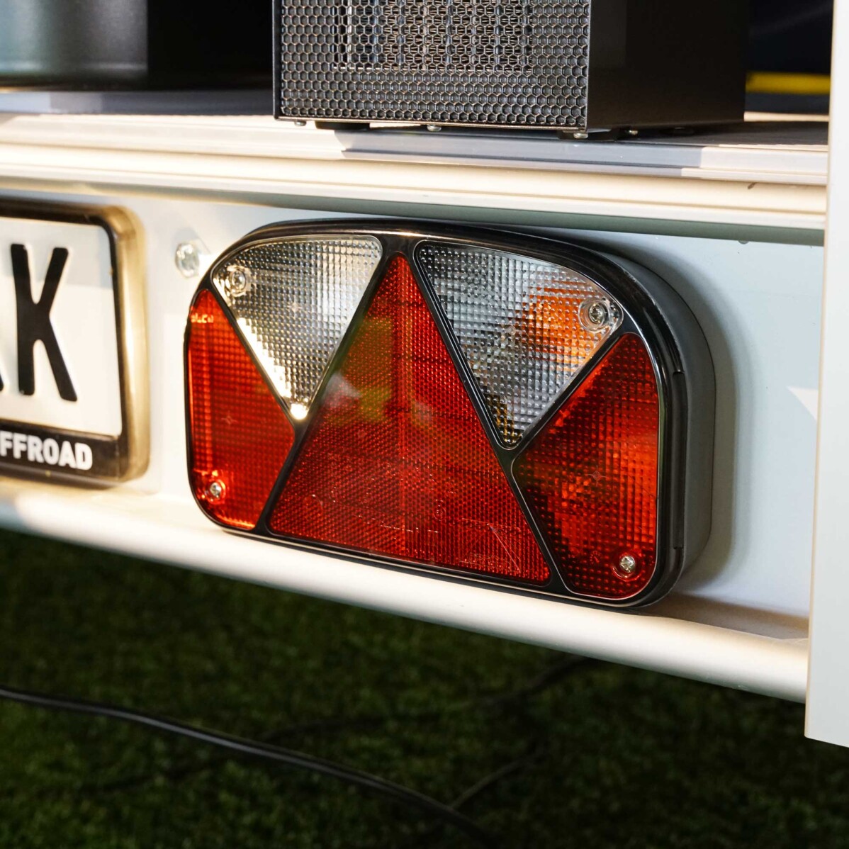 Baglygte Udskiftningsglas