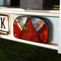 Baglygte Udskiftningsglas