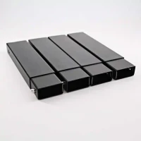 Disc-O-Bed - 4-Sæt Benforlængelse - Sort