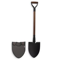 BAREBONES FOLDING SHOVEL m/SHEATH