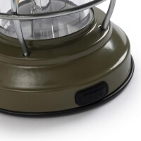 BAREBONES EDISON MINI LANTERN OLIVE - 2AA/USB