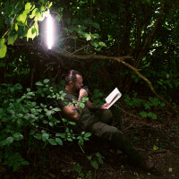 Campwerk LED-Camping-Lampe RGB mit Powerbank IP68