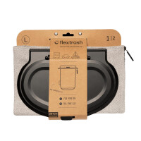 Flextrash affaldspose L (9 L), grå