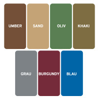 Køkkenerker med Solsejl - rustfrit stål - Umber