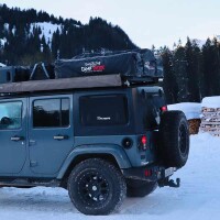 ADVENTURE Tagtelt erstatningscover i sort