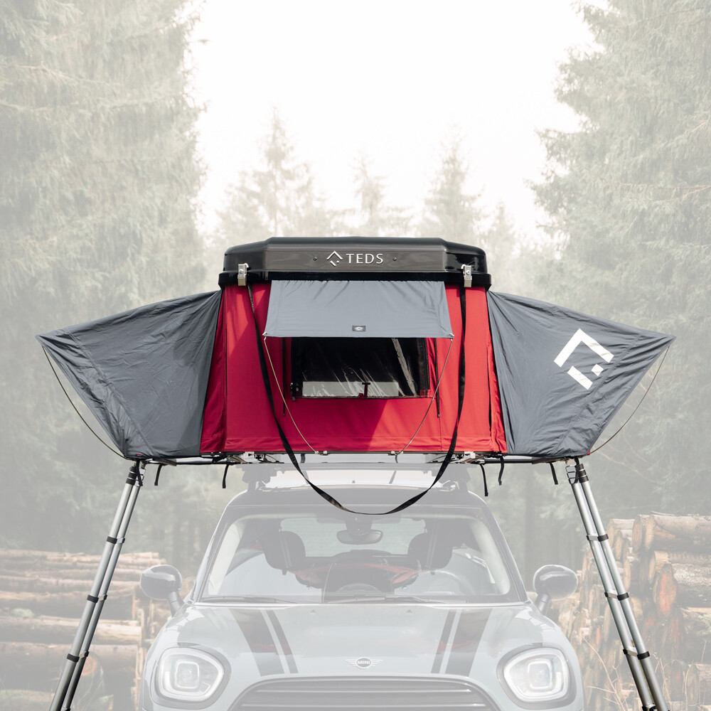 TEDPop dobbelt-udfoldelig hybridtagtelt