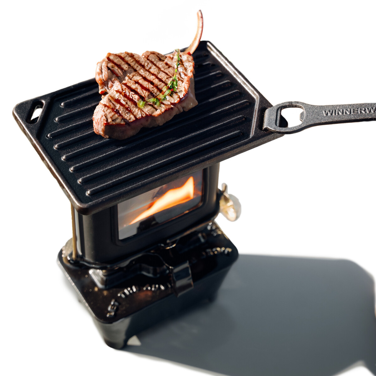 Winnerwell Campingkomfur af jern inkl. Tilbehør