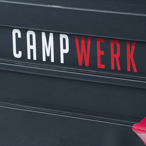 Campwerk Onroad Cargo Teltanhænger 300x150 Black Silver