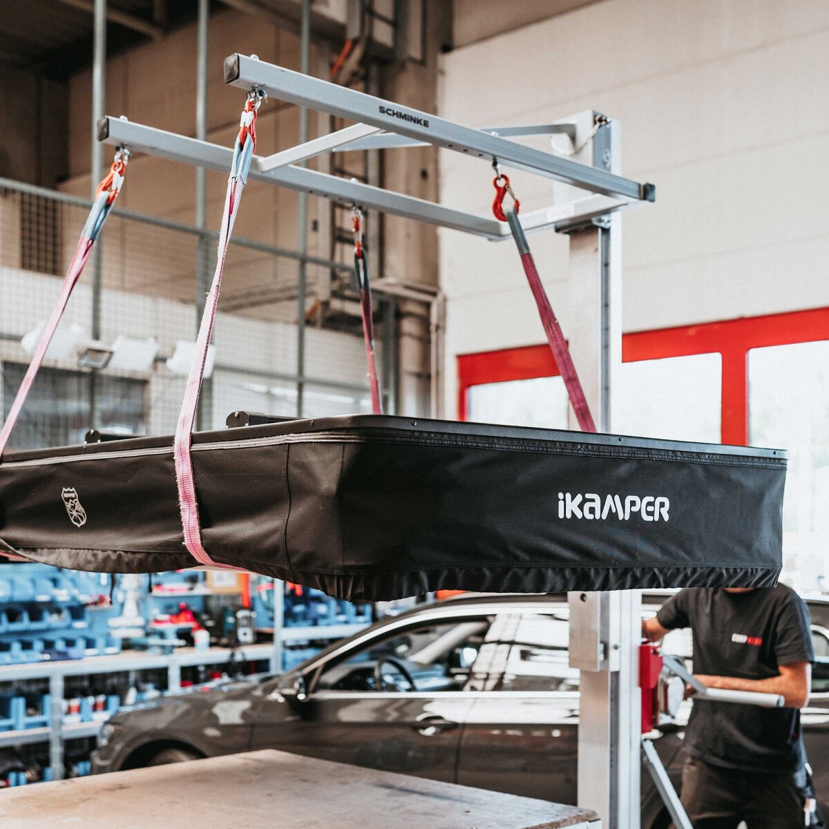 Tagteltmontage på eget køretøj