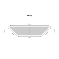 Solsejl CampWing til FAMILY teltanhænger