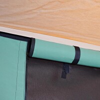 Rumdeler til soveområdet i 3Dog teltanhænger, Grå